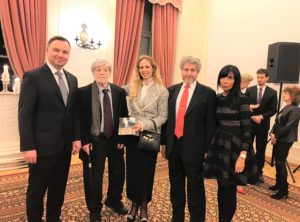 President Duda, HE Weiss, Nissenbaum Foundation