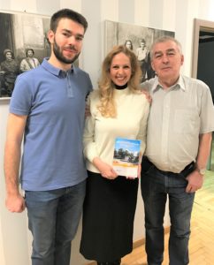 President of Armja Krajowa Poland, AK, Marek Cieciucha and son