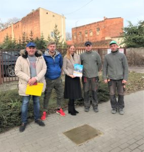12a Tabliczka of the Umschlagplatz and the super team of Imperium Zieleni