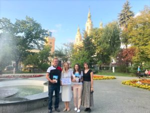13 With Adam Gliksman and Magda, new Team Members of KMR, 08.2019